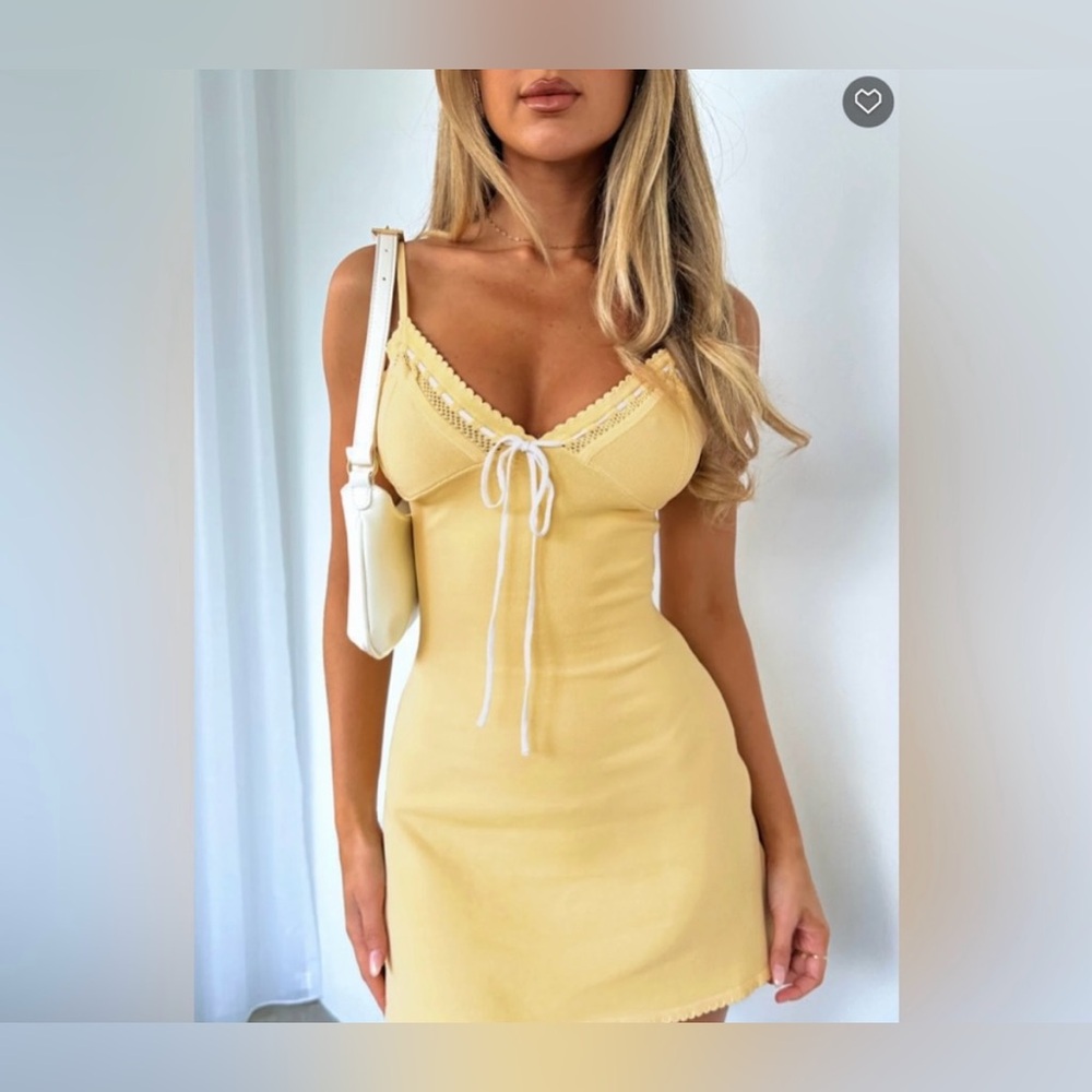 White Fox Boutique “For Your Love Mini Dress” Xs
